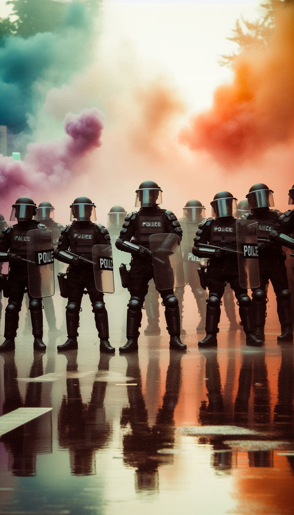 Polizei im Einsatz